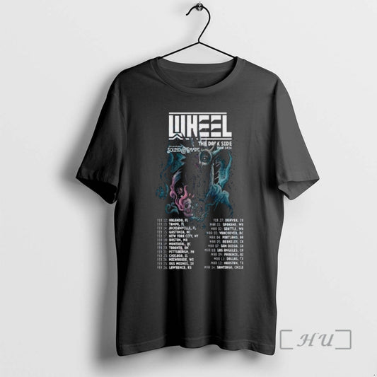 Officials Wheel North America Tour Feb 2026 - clothing by TeeHivey.com