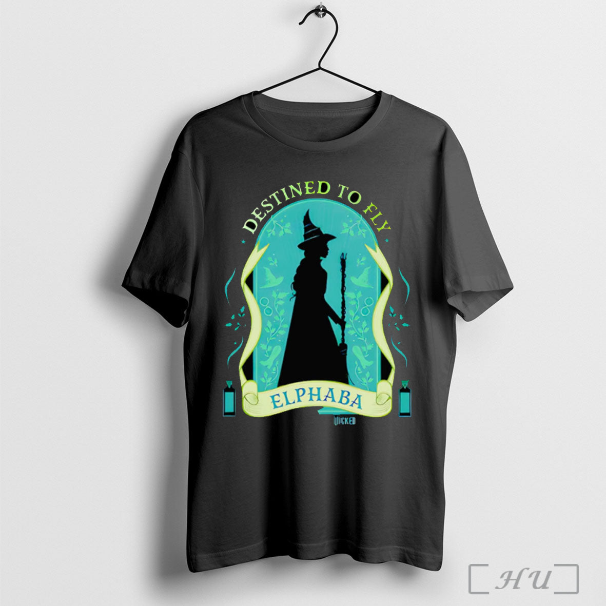 Officials Wicked Enchanted Elements Destined To Fly Elphaba T Shirt