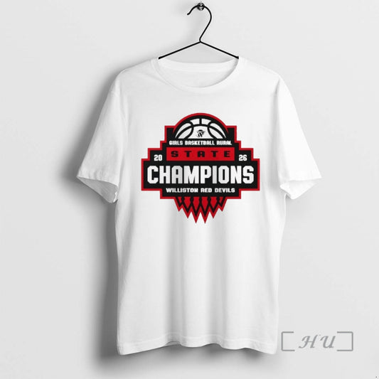 Officials Williston Red Devils 2026 Fhsaa Girls Rural Basketball State Champions Premium T Shirts Sweater