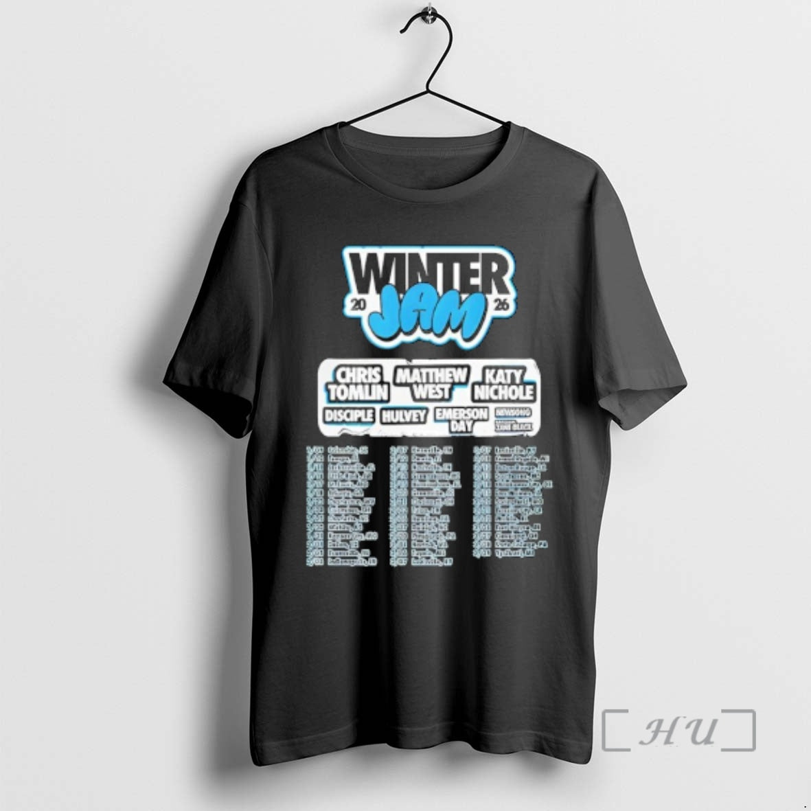 Officials Winter Jam Tour 2026 - clothing by TeeHivey.com