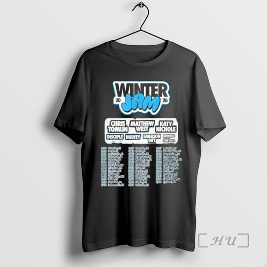 Officials Winter Jam Tour 2026 - clothing by TeeHivey.com