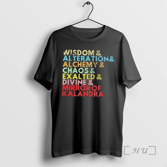 Officials Wisdom Alteration Alchemy Chaos Exalted Divine Mirror Of Kalandra