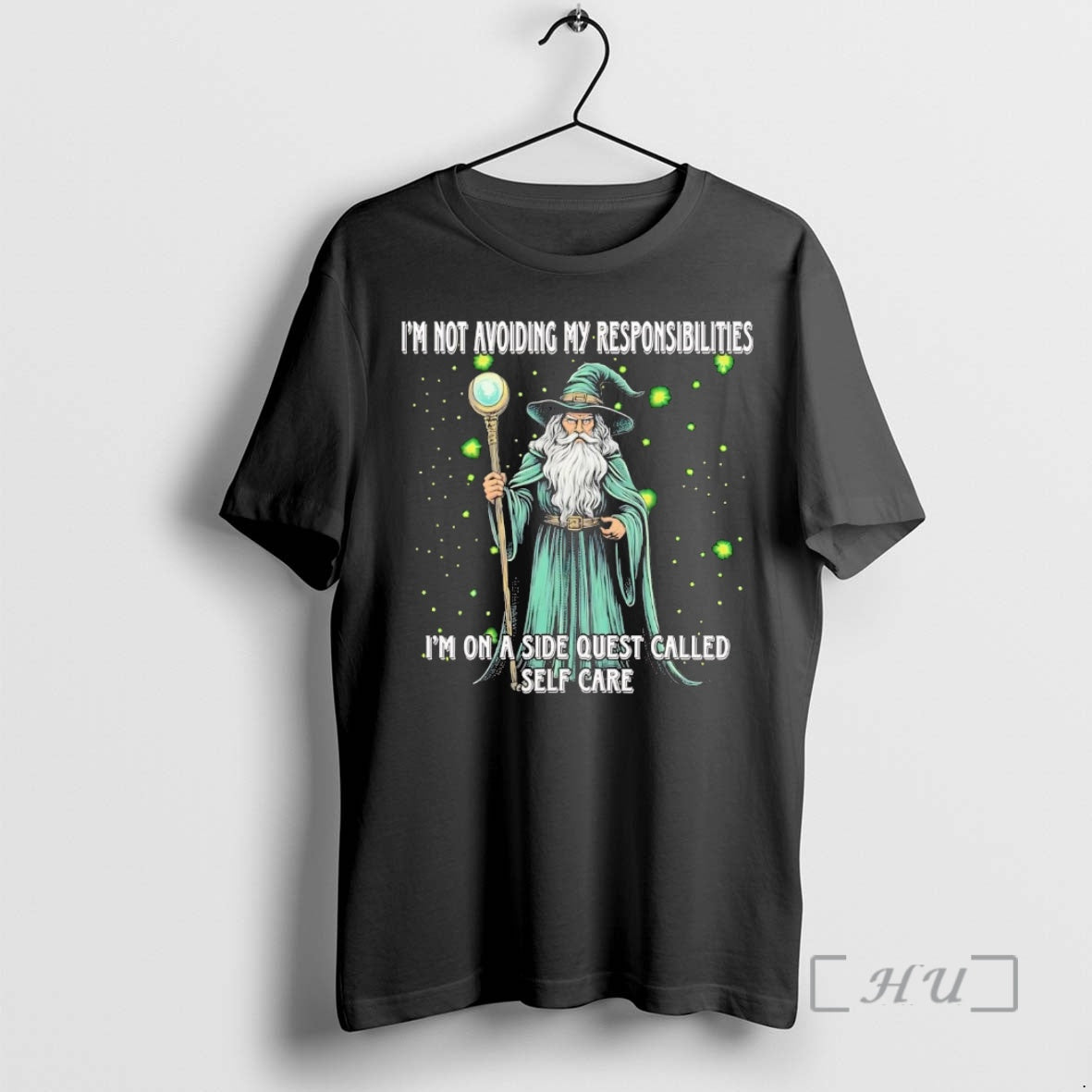 Officials Wizard Im Not Avoiding My Responsibilities Im On A Side Quest Premium T Shirts - clothing by TeeHivey.com