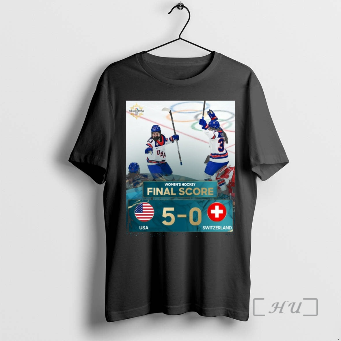 Officials Womens Hockey Final Score Usa 5 0 Switzerland Winter Olympics Premium T Shirts Sweater - clothing by TeeHivey.com