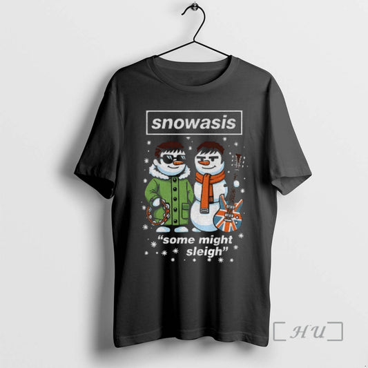 Officials Xmas 2025 Snowasis Christmas Some Might Sleigh - clothing by TeeHivey.com