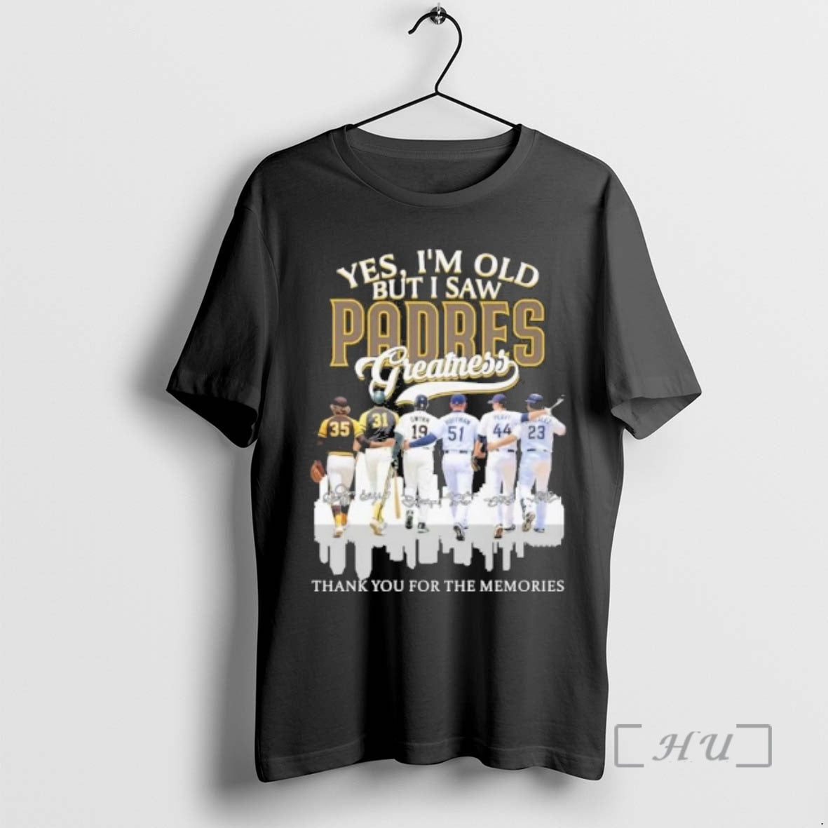 Officials Yes Im Old But I Saw San Diego Padres Legends Greatness Premium T Shirts
