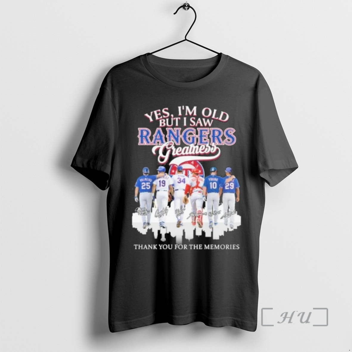 Officials Yes Im Old But I Saw Texas Rangers Legends Greatness Premium T Shirts Sweater