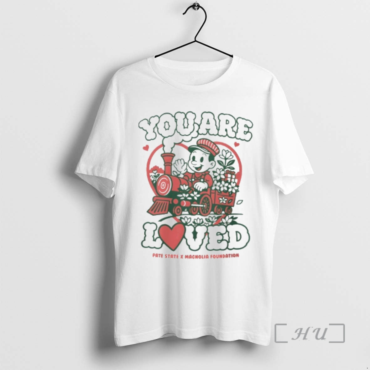 Officials You Are Loved Magnolia Foundation X Pate State - clothing by TeeHivey.com