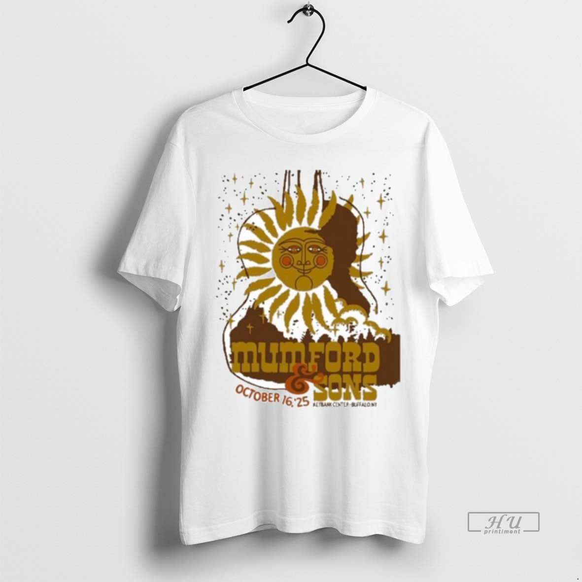 Officials Mumford And Sons 2025 Buffalo Ny Guitar Sun - clothing by TeeHivey.com