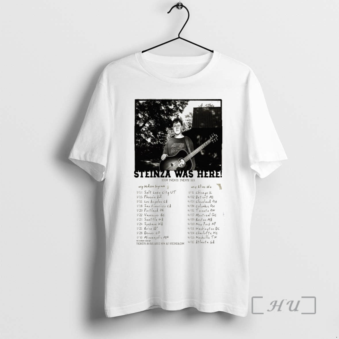 Officials Steinza Was Here Tour 2026 - clothing by TeeHivey.com