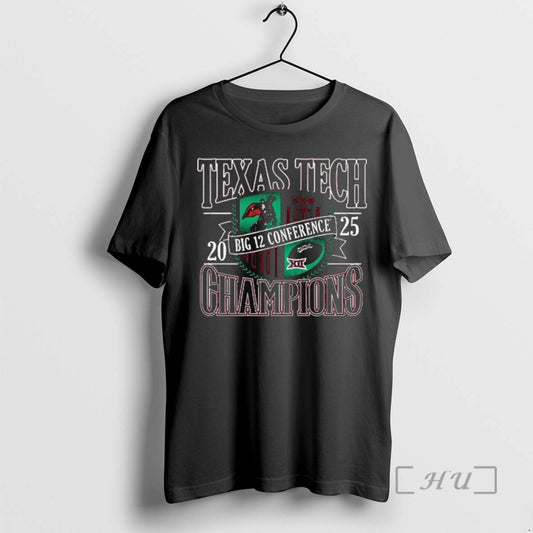 Officials Texas Tech Red Raiders 2025 Big 12 Champions Generation Talent Premium T Shirts Sweater - clothing by TeeHivey.com