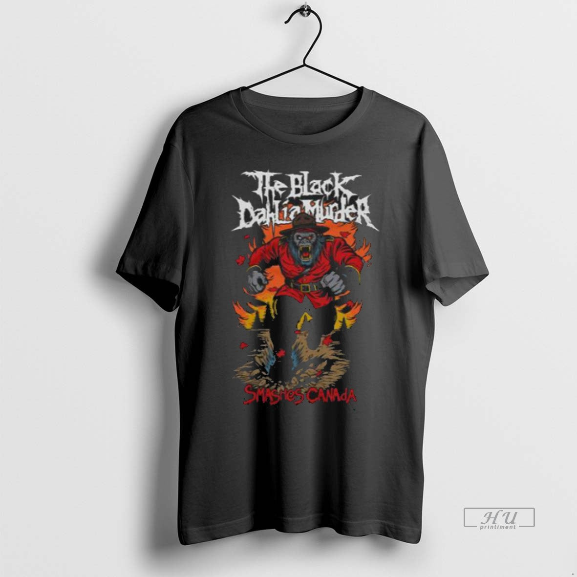 Officials The Black Dahlia Murder Smashes Canada Men - clothing by TeeHivey.com