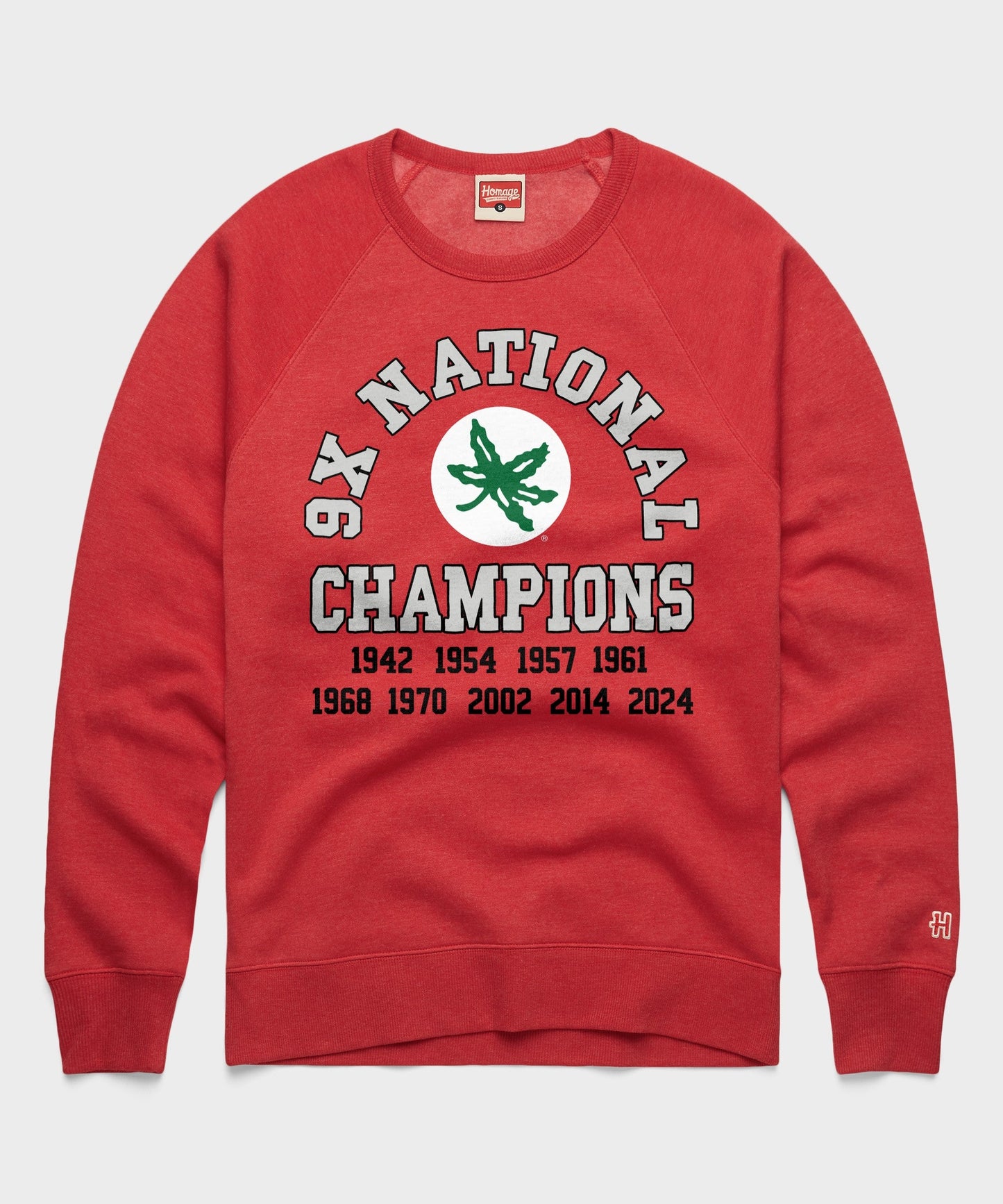 Ohio State 9x National Champions Crewneck
