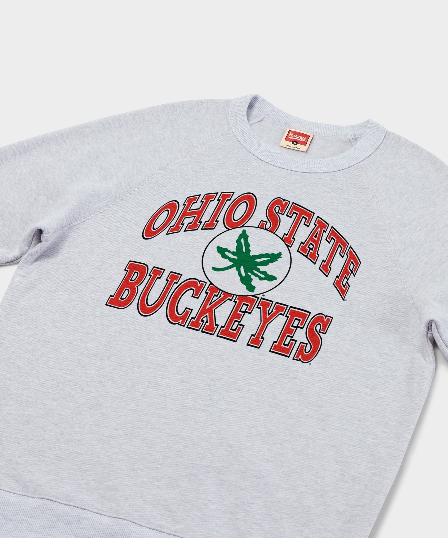 Ohio State Buckeye Leaf Arch Crewneck