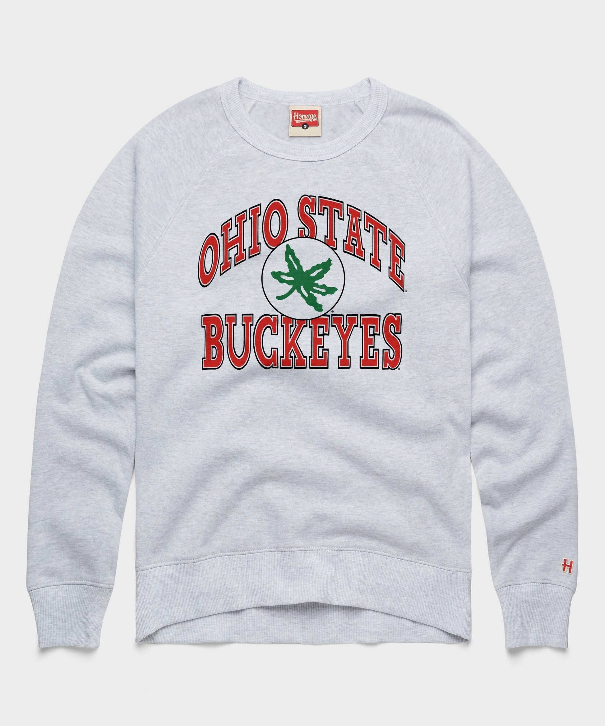Ohio State Buckeye Leaf Arch Crewneck
