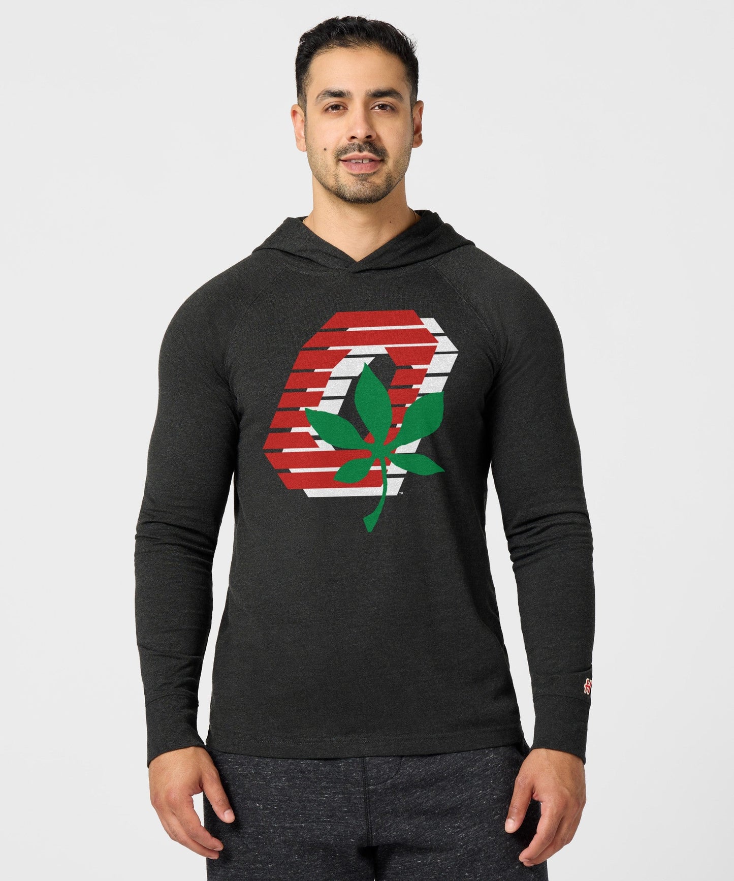 Ohio State Buckeye Leaf Lightweight Hoodie