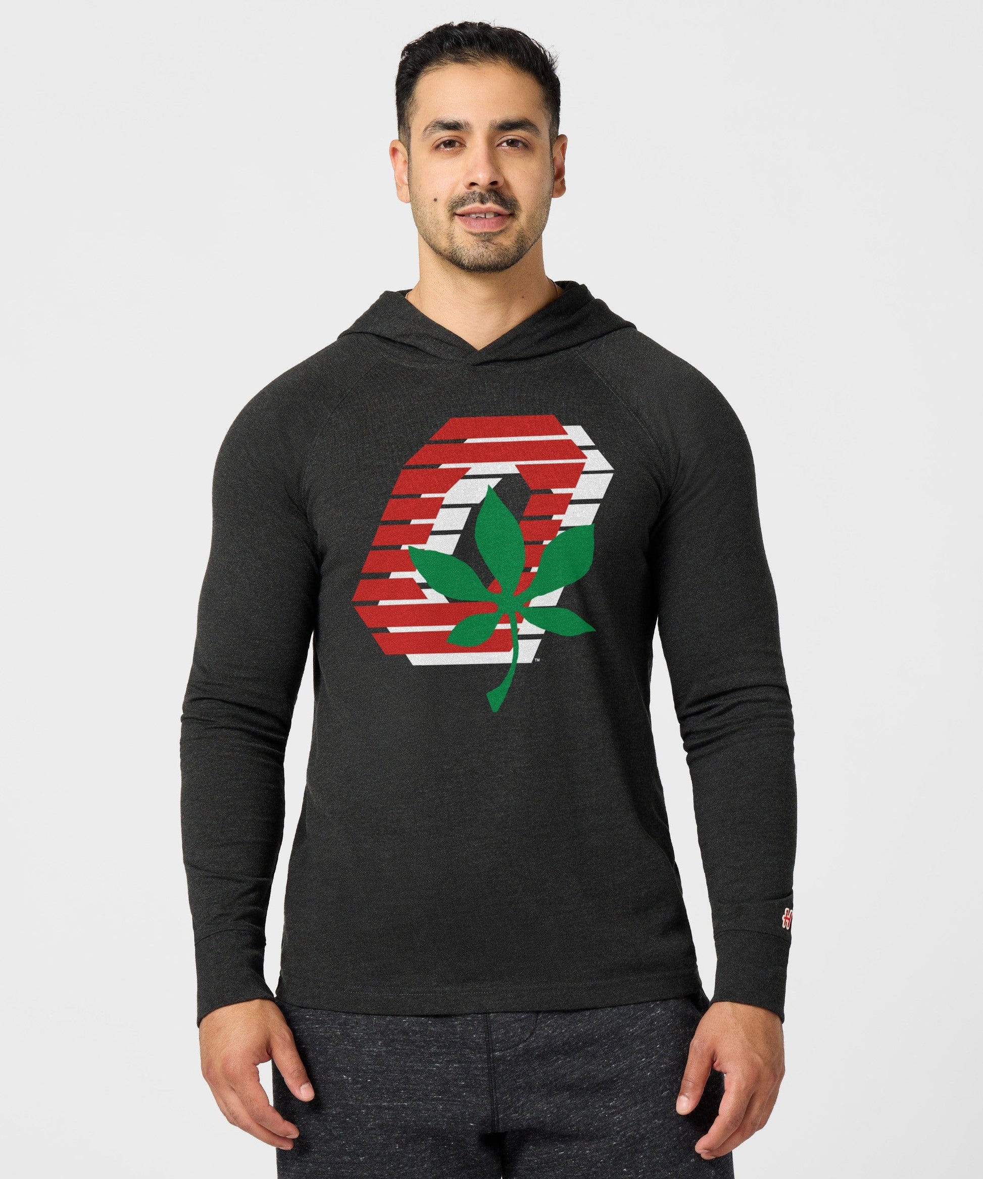 Ohio State Buckeye Leaf Lightweight Hoodie