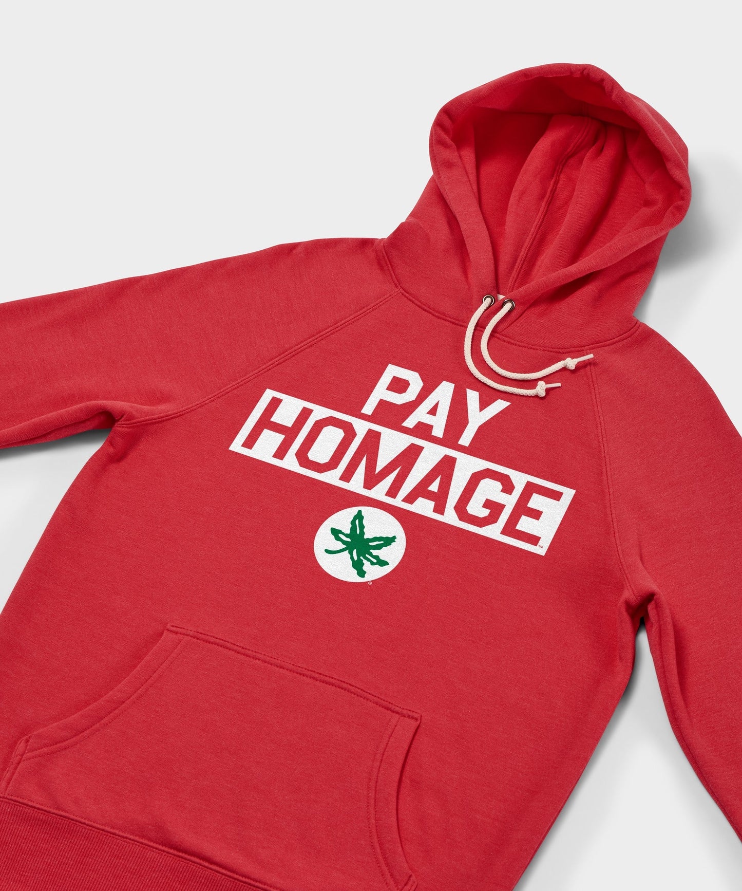 Ohio State Buckeye Leaf Pay Homage Hoodie