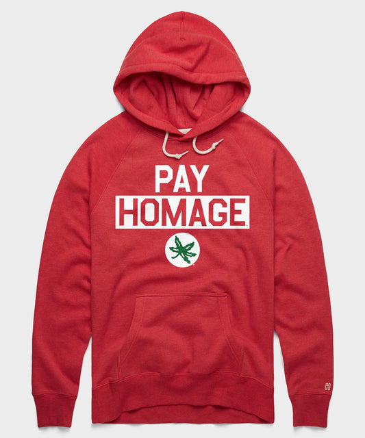 Ohio State Buckeye Leaf Pay Homage Hoodie