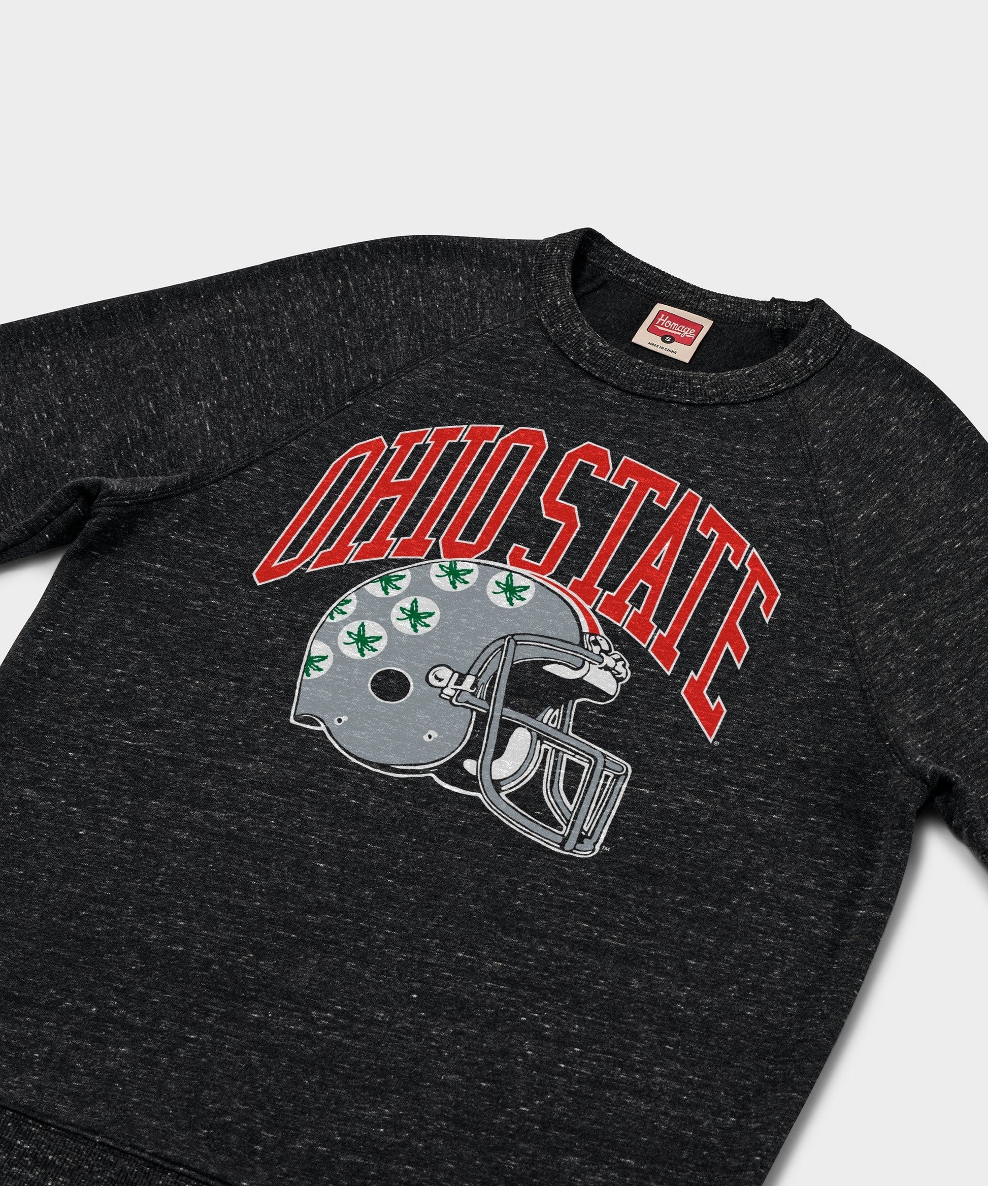 Ohio State Helmet Retro Crewneck