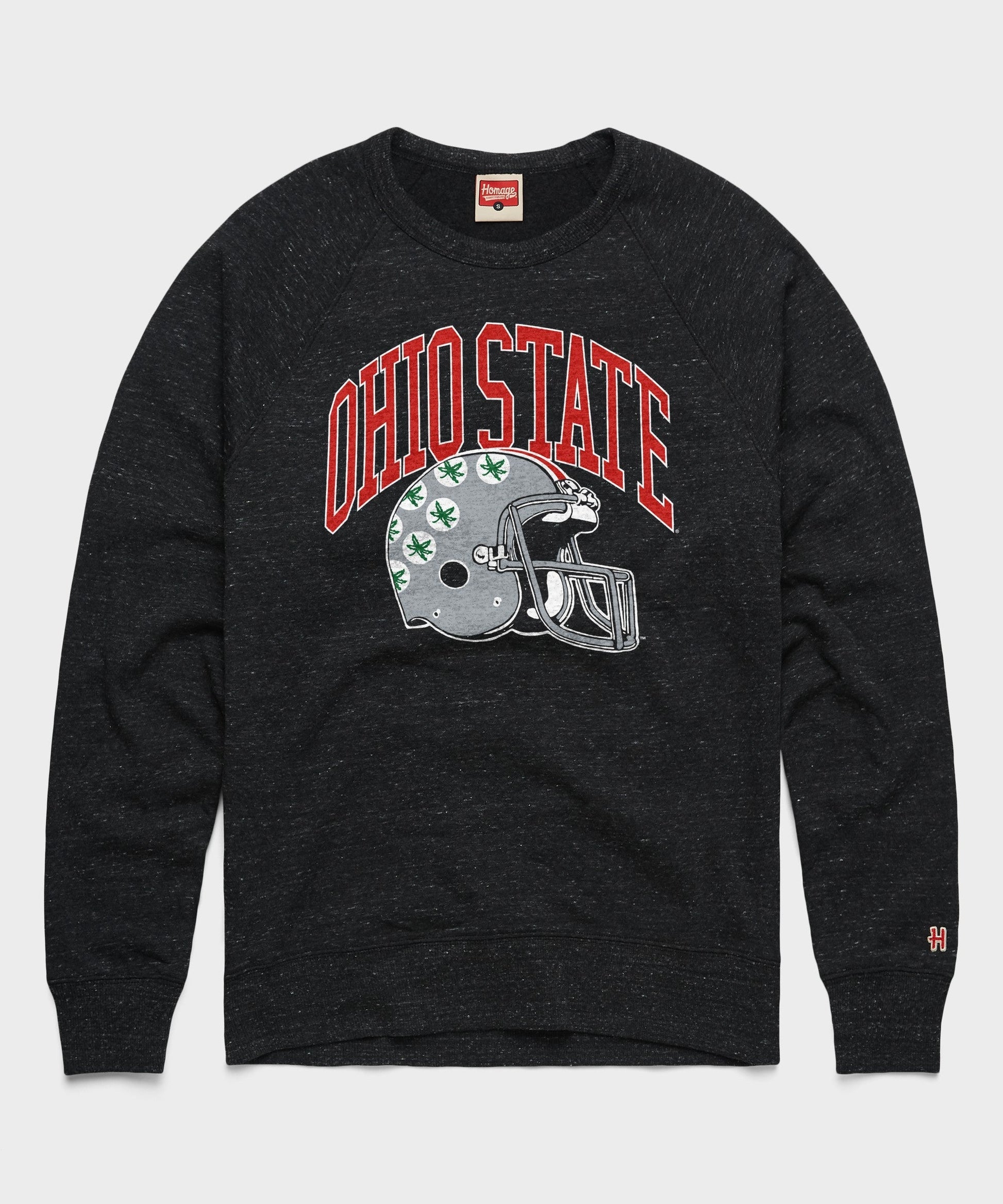 Ohio State Helmet Retro Crewneck