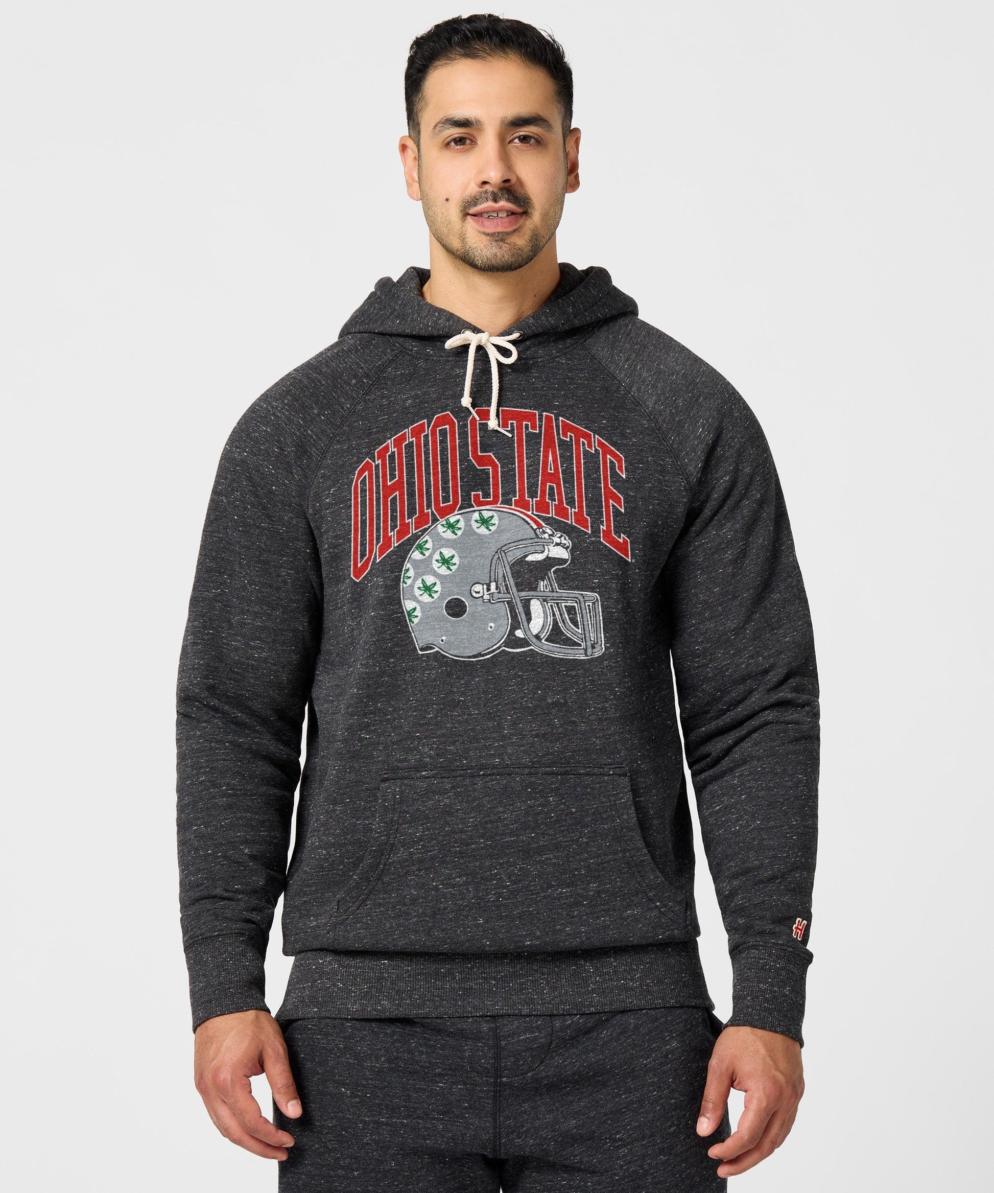 Ohio State Helmet Retro Hoodie