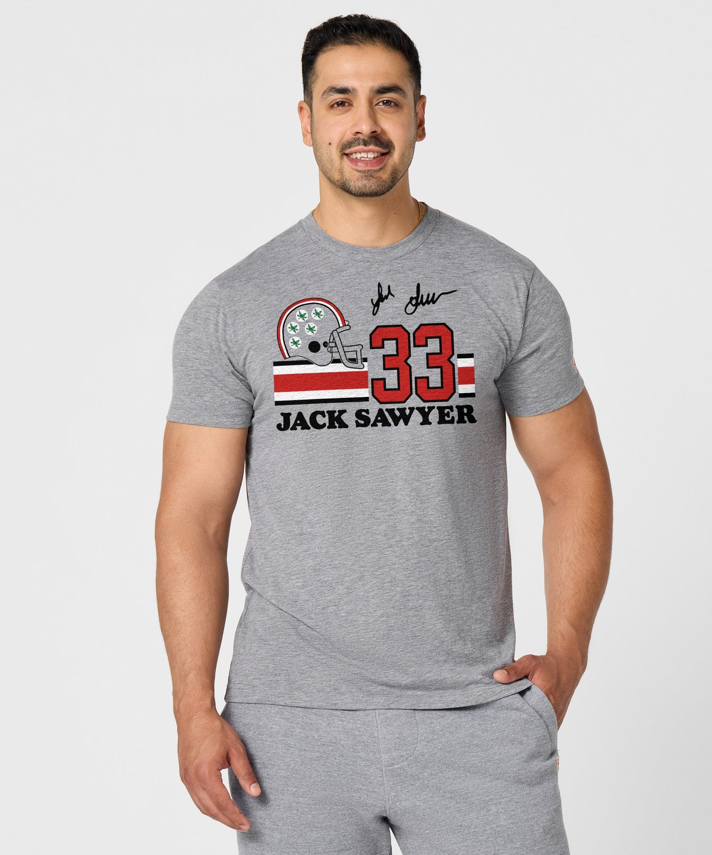 Ohio State Jack Sawyer Signature Jersey