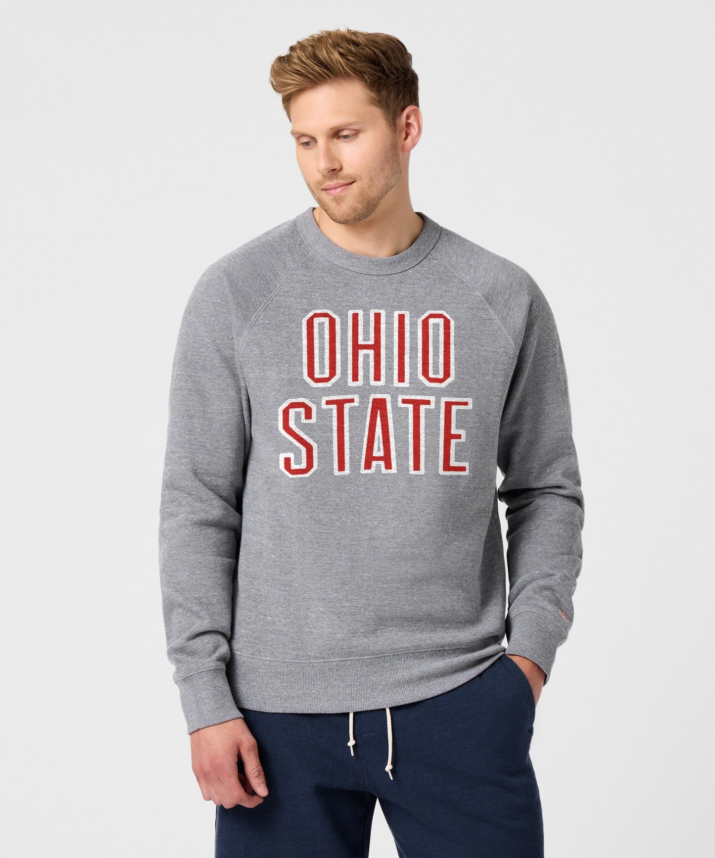 Ohio State Vintage Block Crewneck