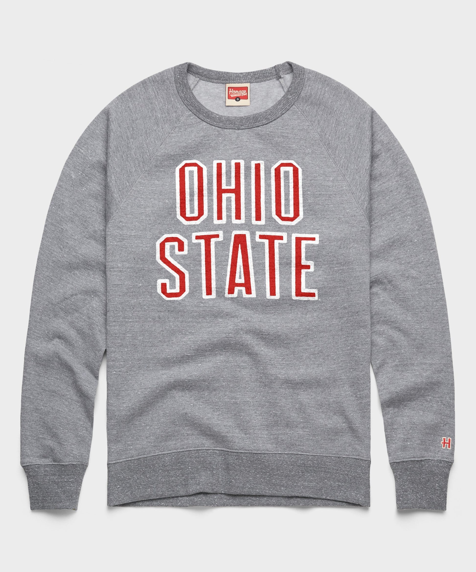 Ohio State Vintage Block Crewneck