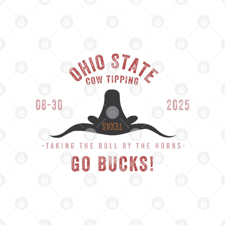 Ohio State Vs Texas Cow Tipping Football Game 2025 T Shirt
