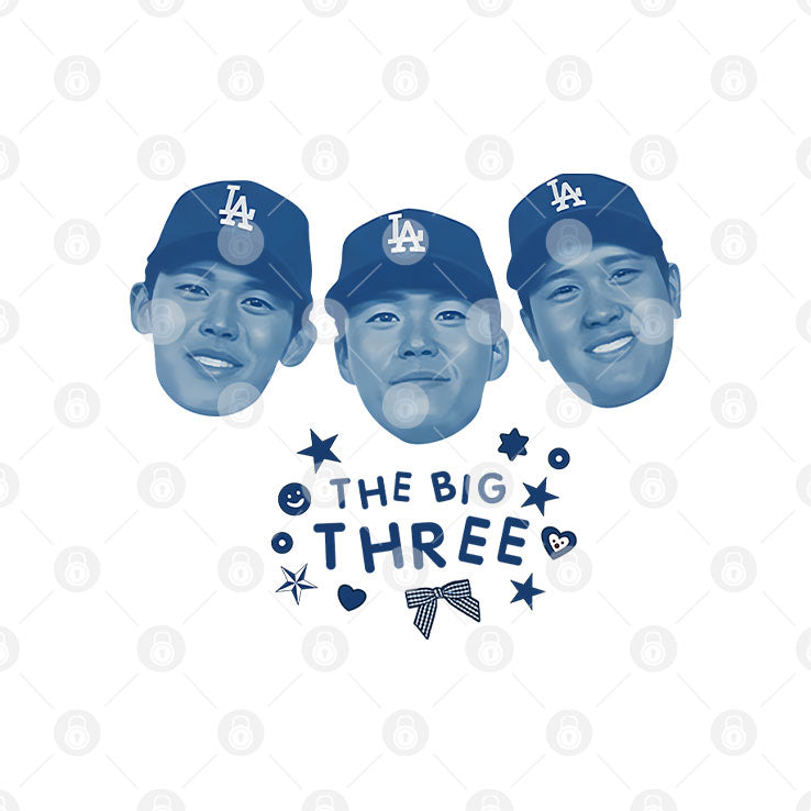 Ohtani Yamamoto Sasaki The Big Three T Shirt