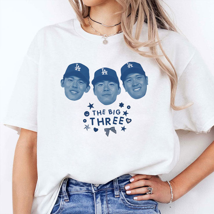 Ohtani Yamamoto Sasaki The Big Three T Shirt