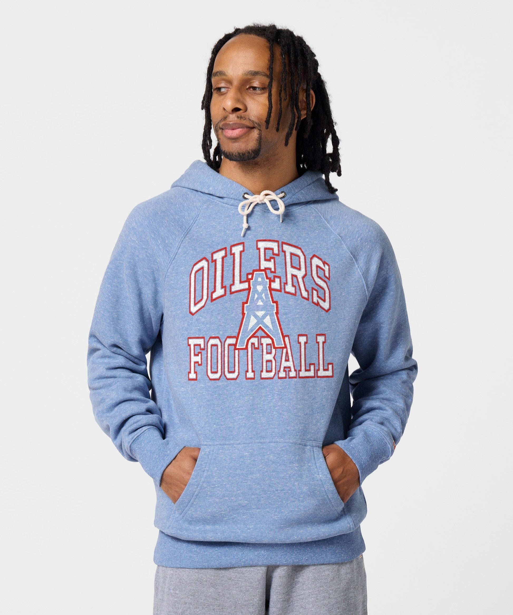 Oilers Football Arch Hoodie