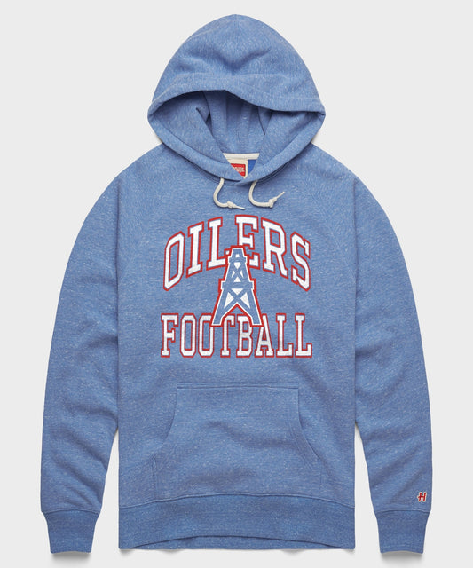 Oilers Football Arch Hoodie