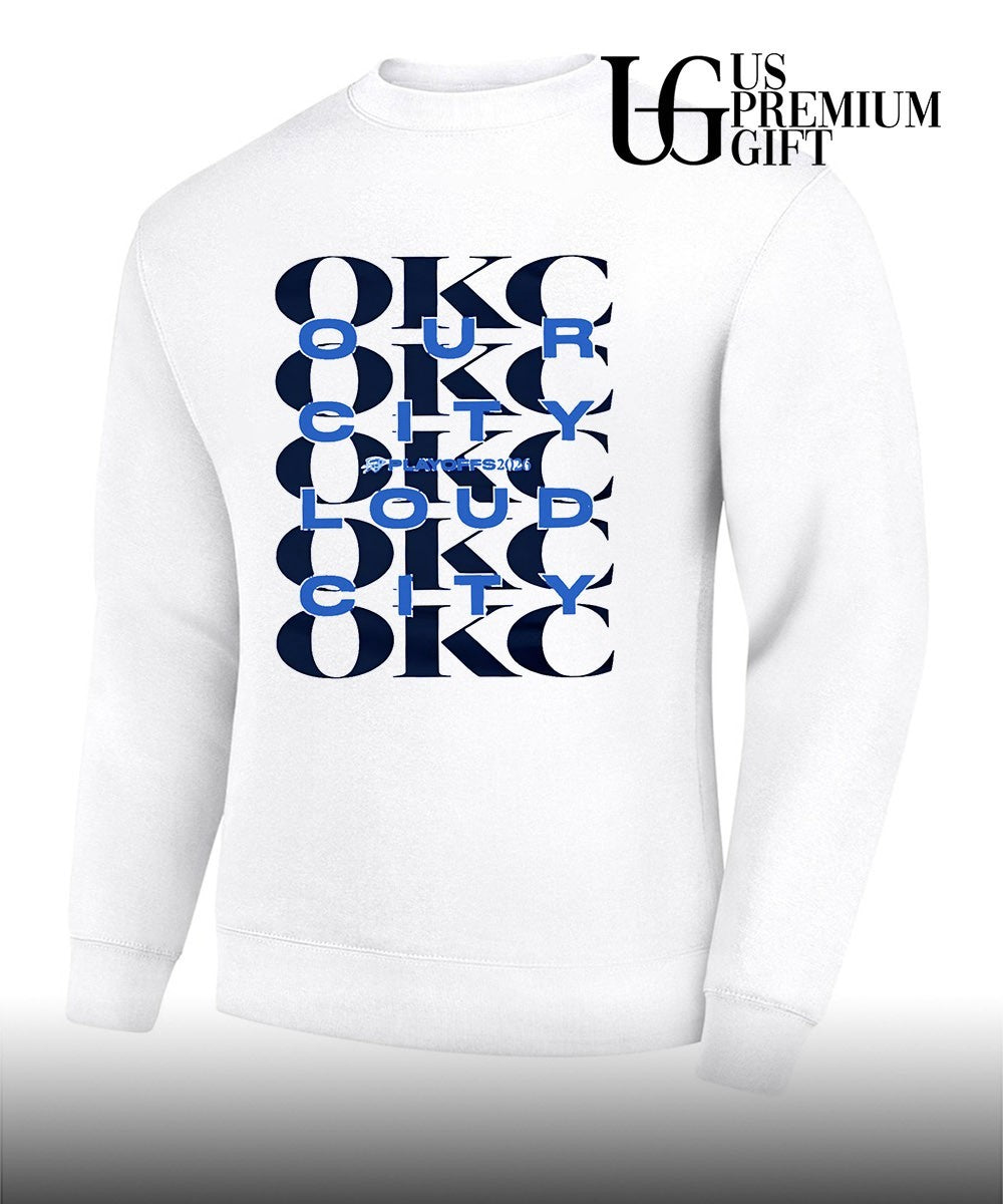 Oklahoma City Loud City Oklahoma City Thunder Playoffs 2026 shirt