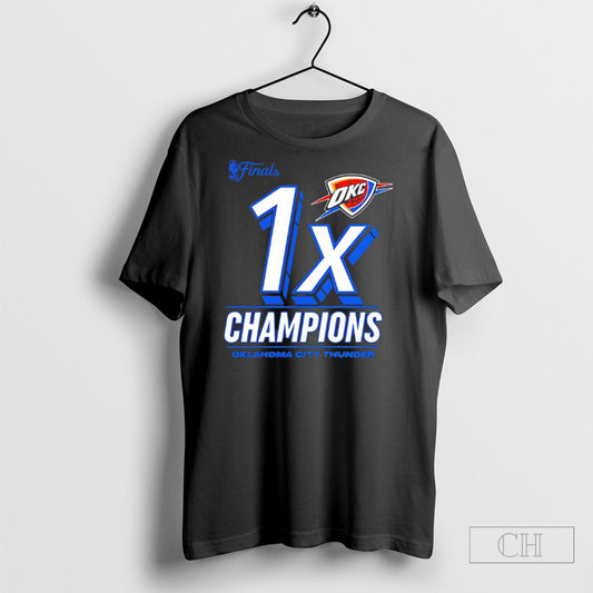 Oklahoma City Thunder 2025 Nba 1x Finals Champions Shirts