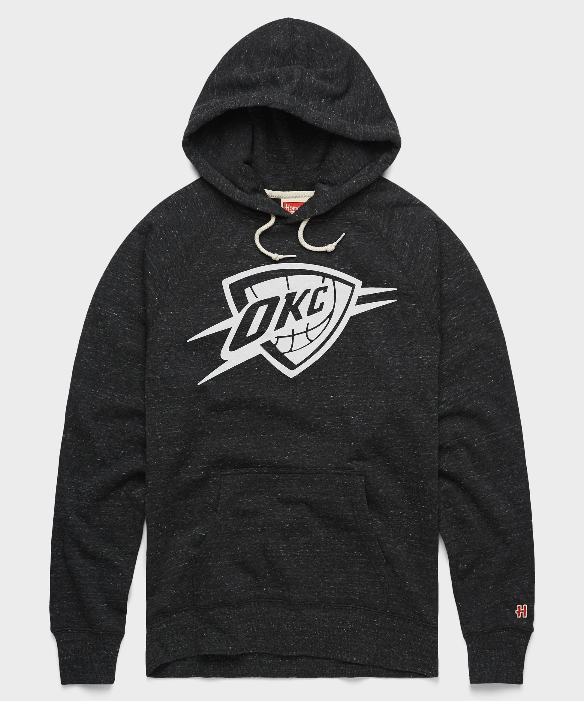 Oklahoma City Thunder Blacktop Logo Hoodie