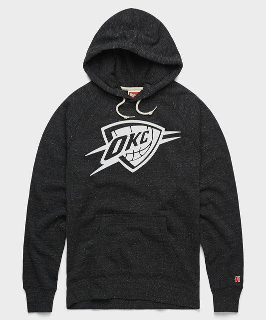 Oklahoma City Thunder Blacktop Logo Hoodie