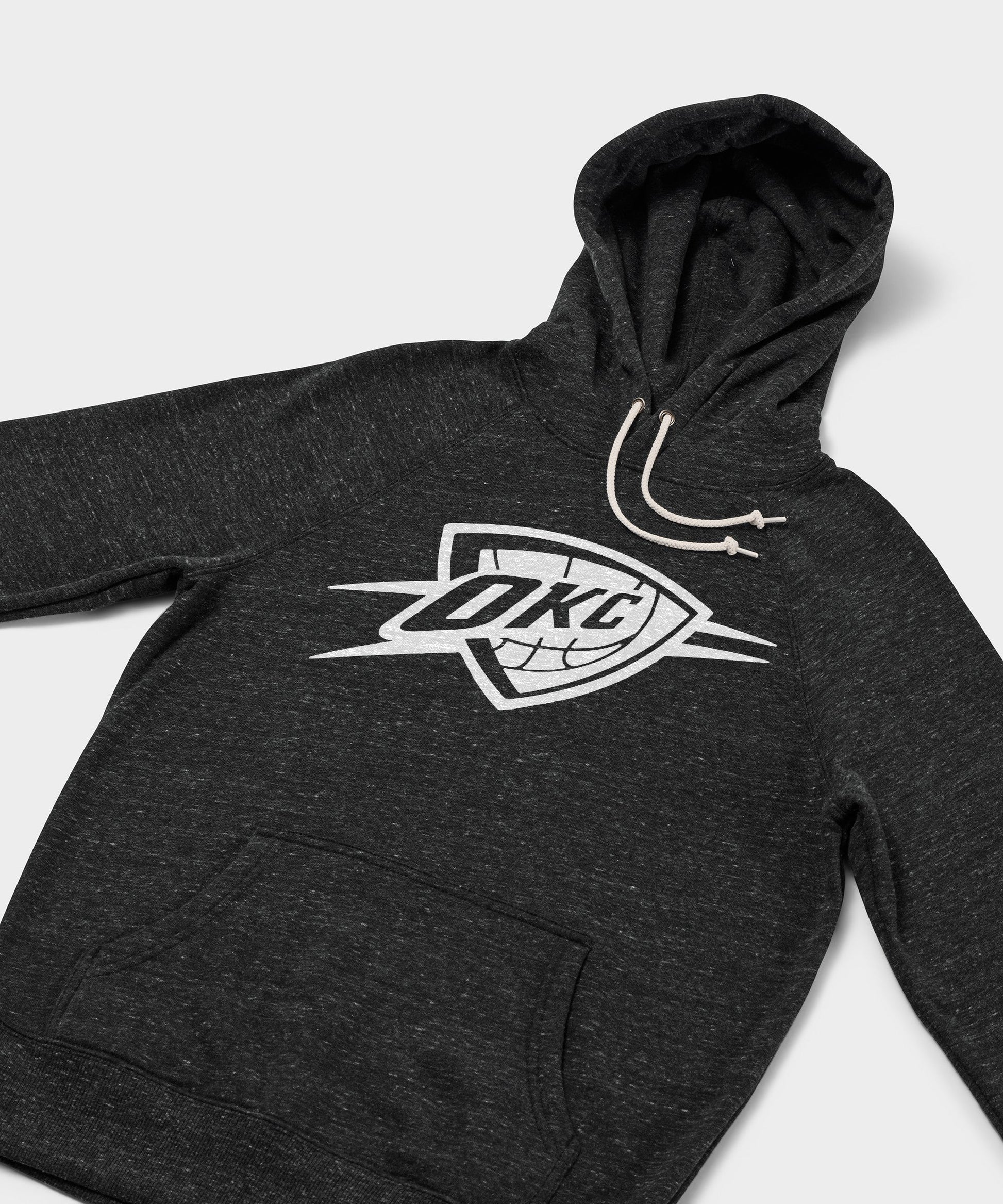 Oklahoma City Thunder Blacktop Logo Hoodie