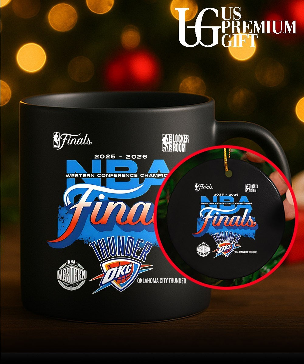Oklahoma City Thunder Finals Western Conference Champions 2026 Locker Room shirt