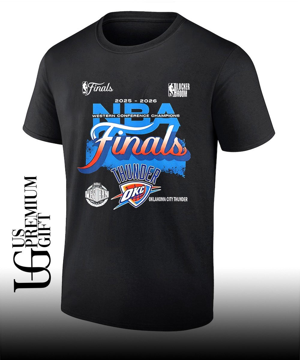 Oklahoma City Thunder Finals Western Conference Champions 2026 Locker Room shirt