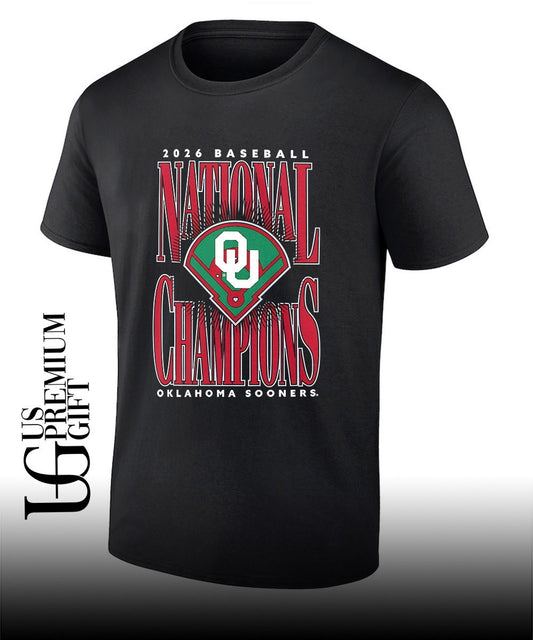Oklahoma Sooners 2026 Baseball National Champions Shirt