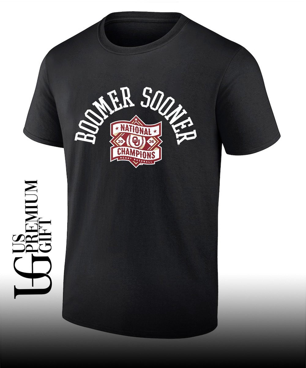 Oklahoma Sooners 2026 NCAA Baseball National Champions Boomer Sooner shirt
