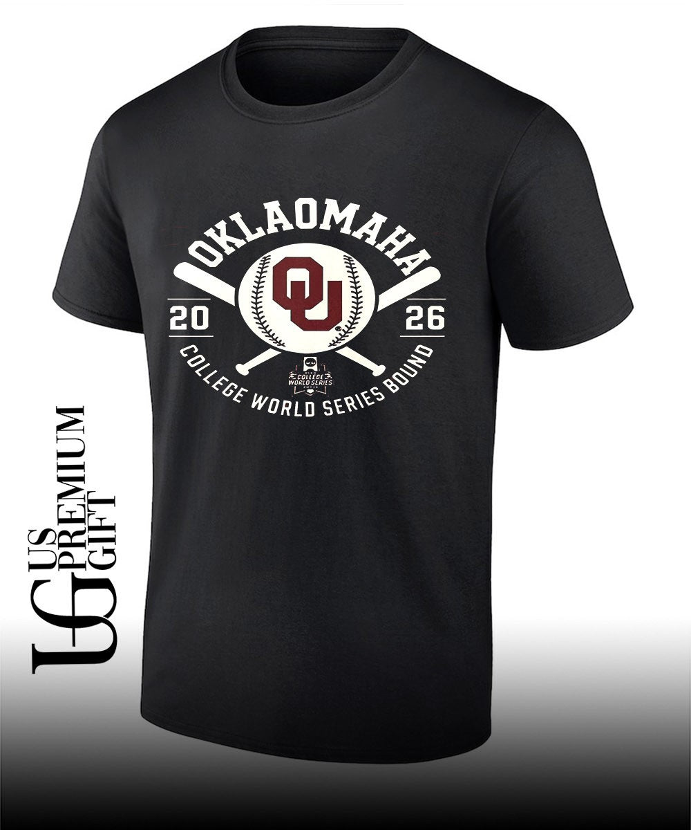 Oklahoma Sooners 2026 NCAA Men’s Baseball College World Series Omaha Bound shirt