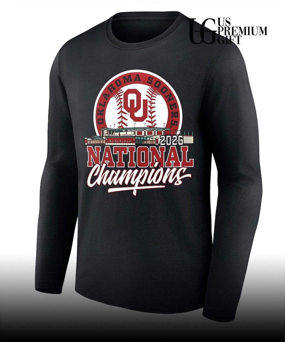Oklahoma Sooners Baseball 3X National Champions shirt