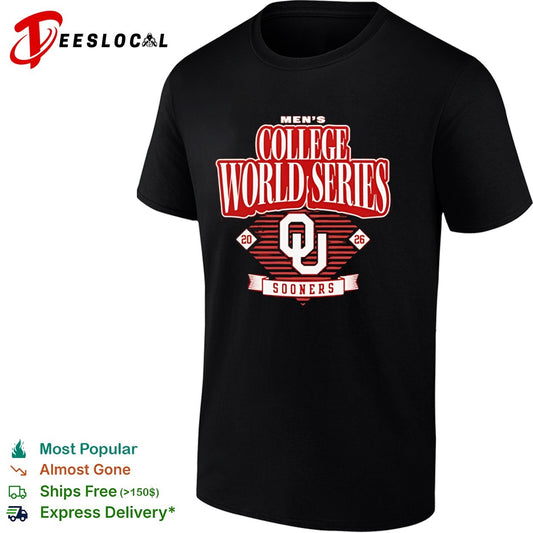 Oklahoma Sooners College World Series 2026 shirt