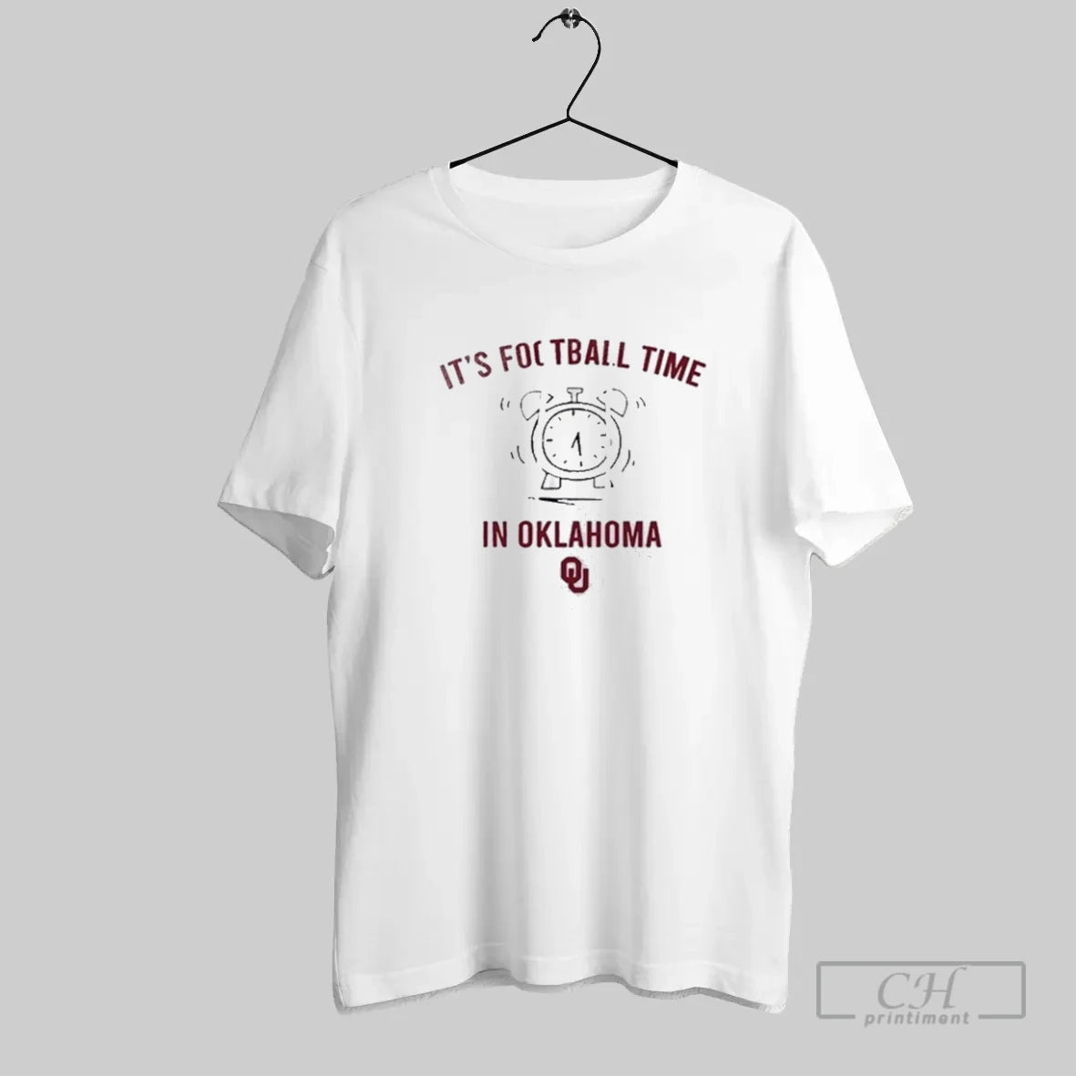 Oklahoma Sooners Its Football Time In Oklahoma - clothing by TeeHivey.com