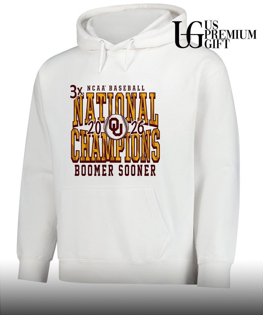 Oklahoma Sooners NCAA Baseball 2026 National Champions College World Series shirt