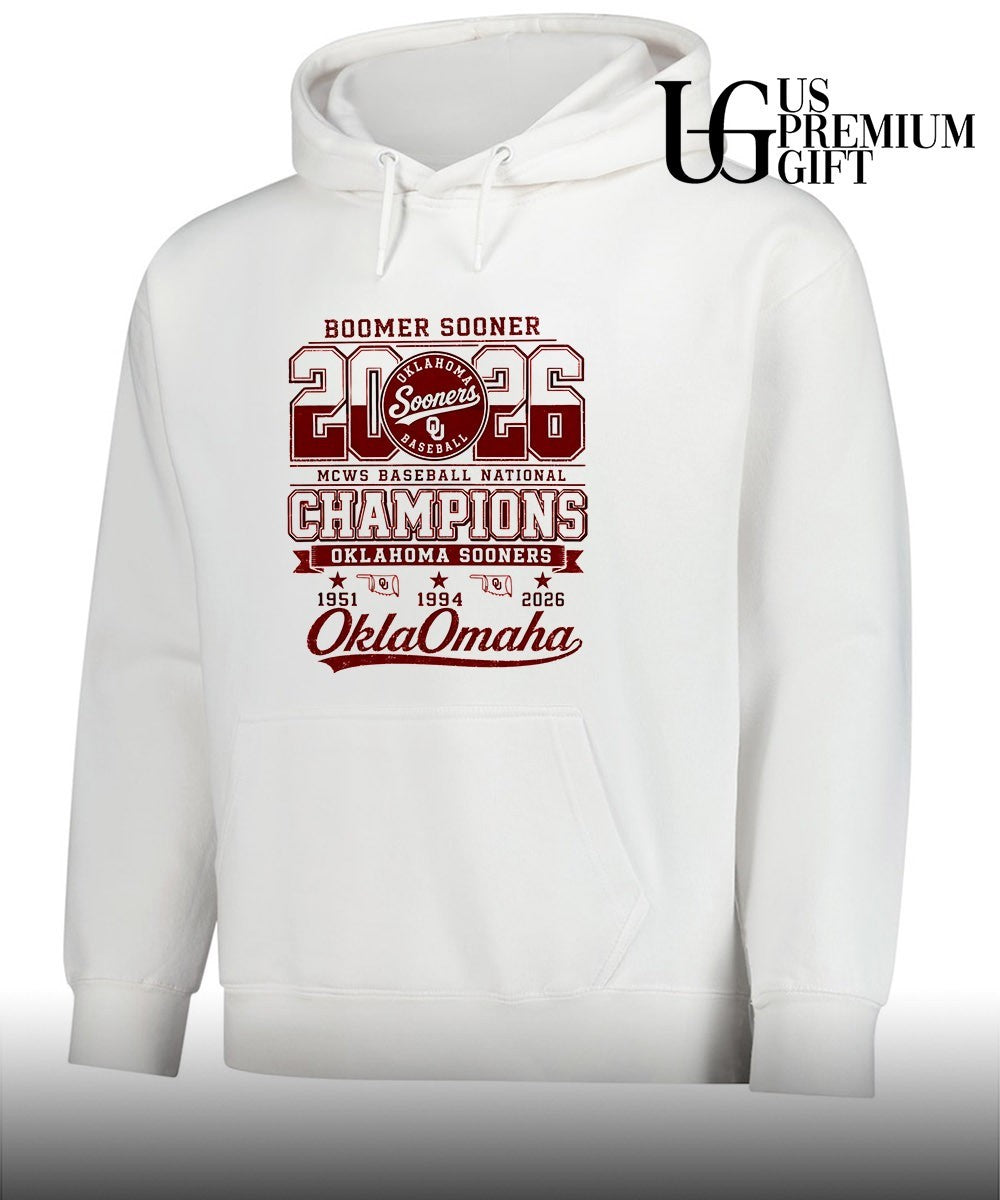Oklahoma Sooners NCAA Baseball Boomer Sooner 2026 MCWS National Champions shirt