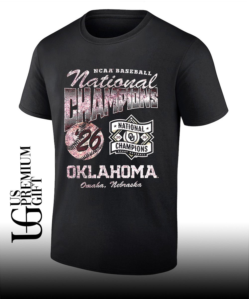 Oklahoma Sooners NCAA Baseball National Champions 2026 Omaha Nebraska shirt